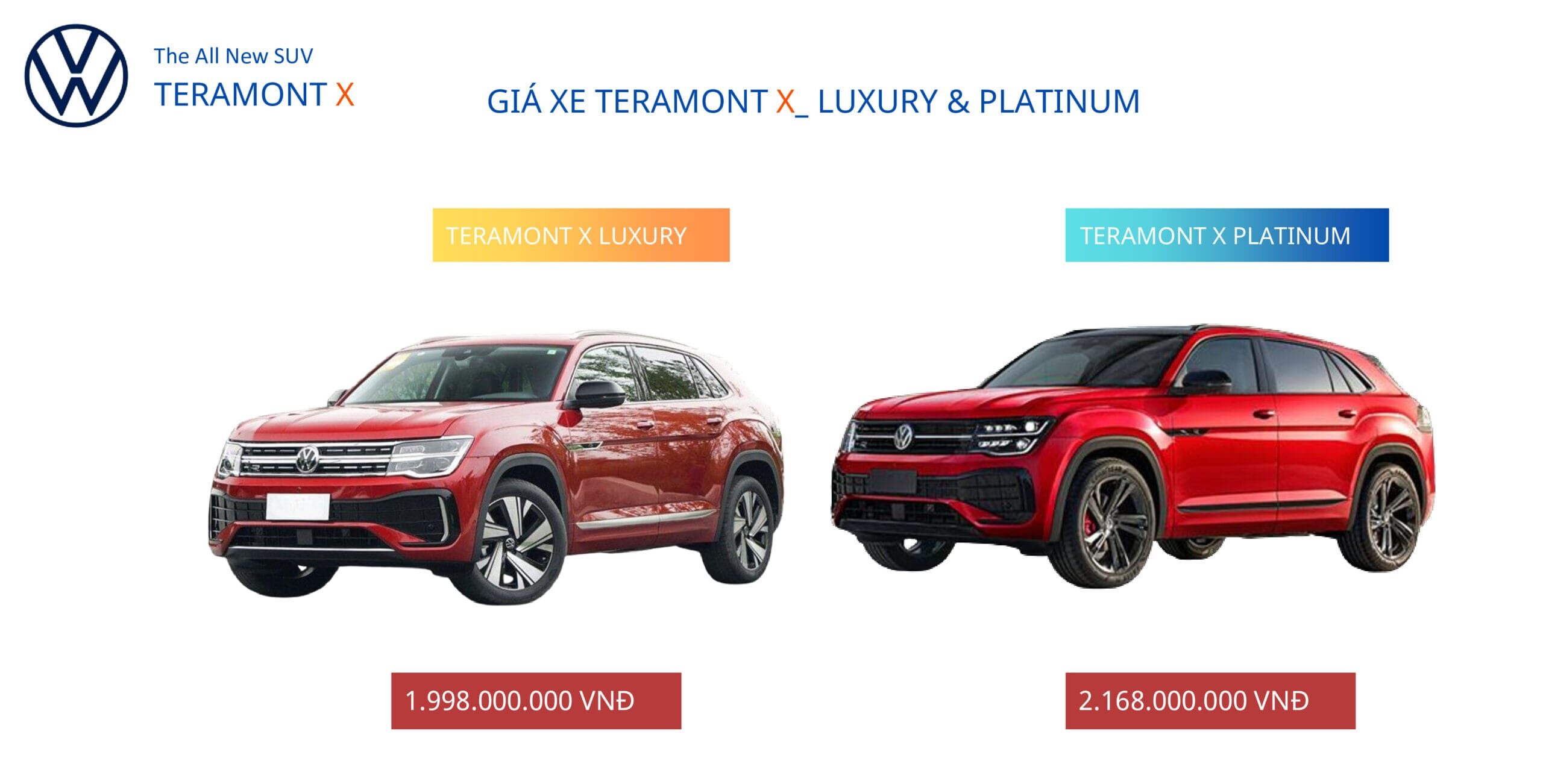 Giá xe Teramont X mới nhất