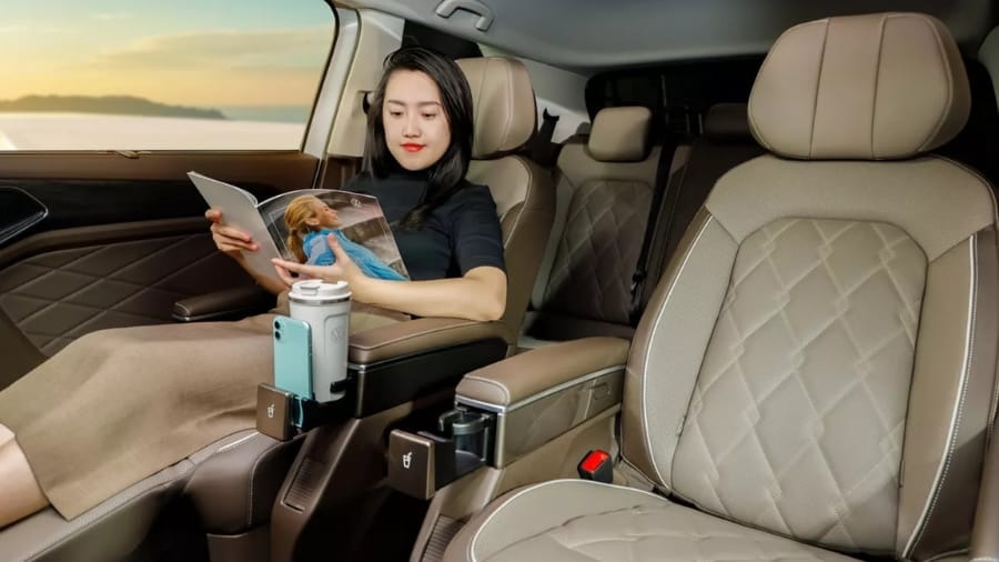 Nội thất Volkswagen Viloran.