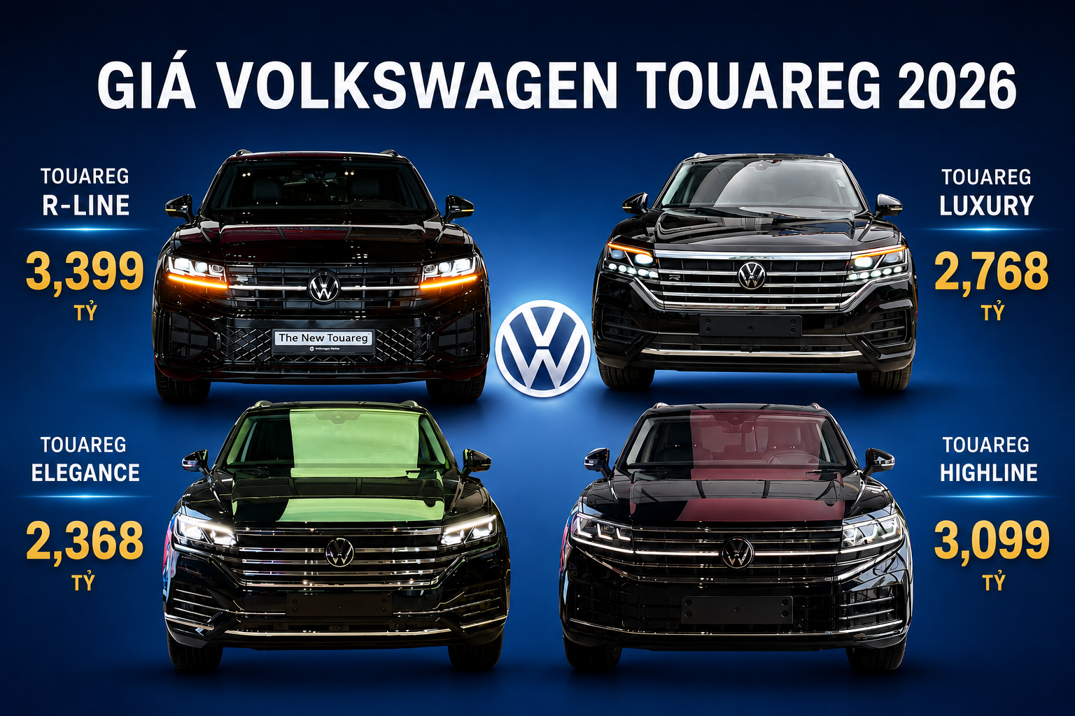 giá xe Volkswagen Touareg