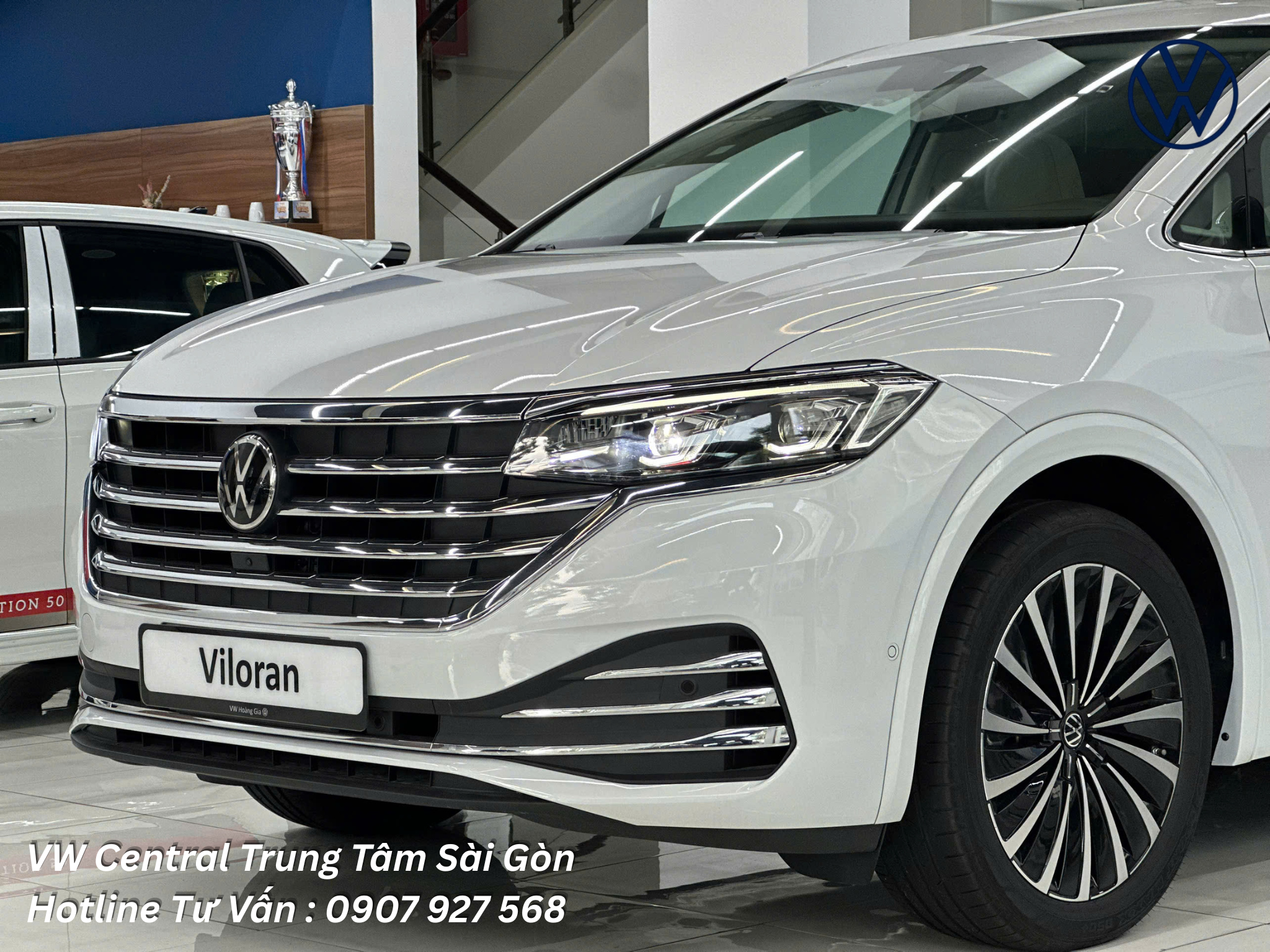Thiết kế ngoại thất Volkswagen Viloran Luxury 2026 màu trắng