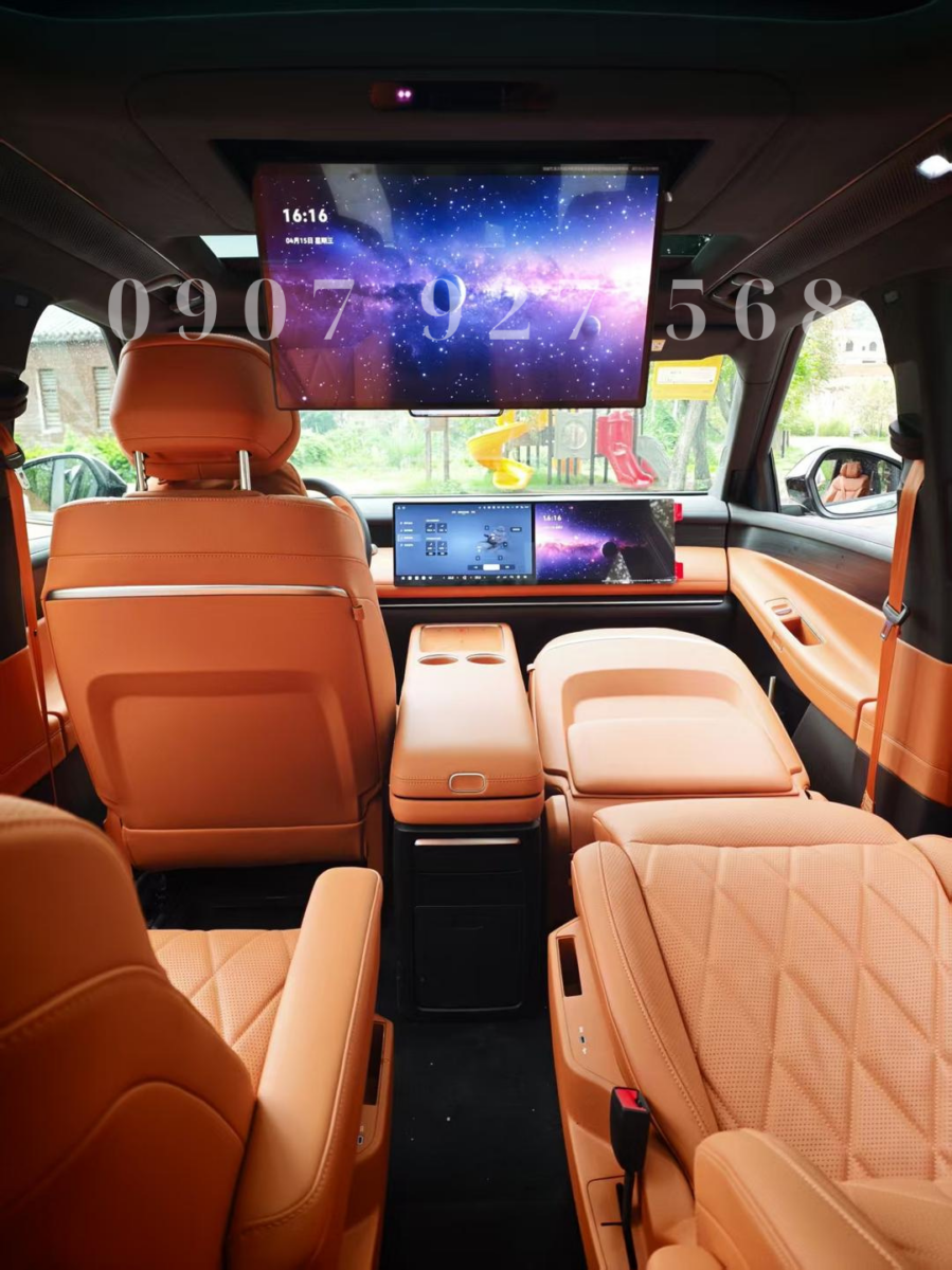 Volkswagen ID.ERA 9X nội thất màu Cam