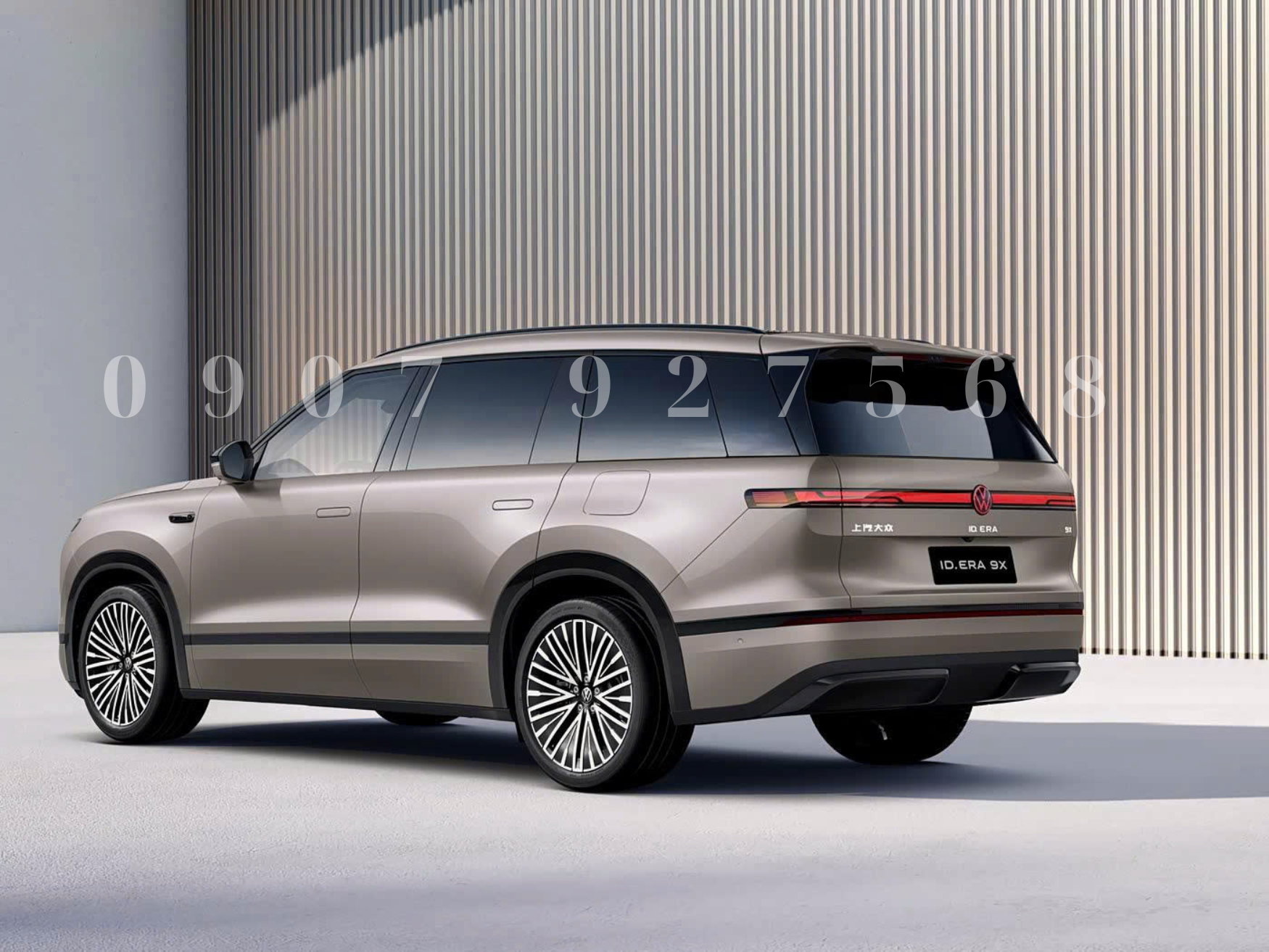 Ngoại thất VW ID ERA 9X màu Vàng