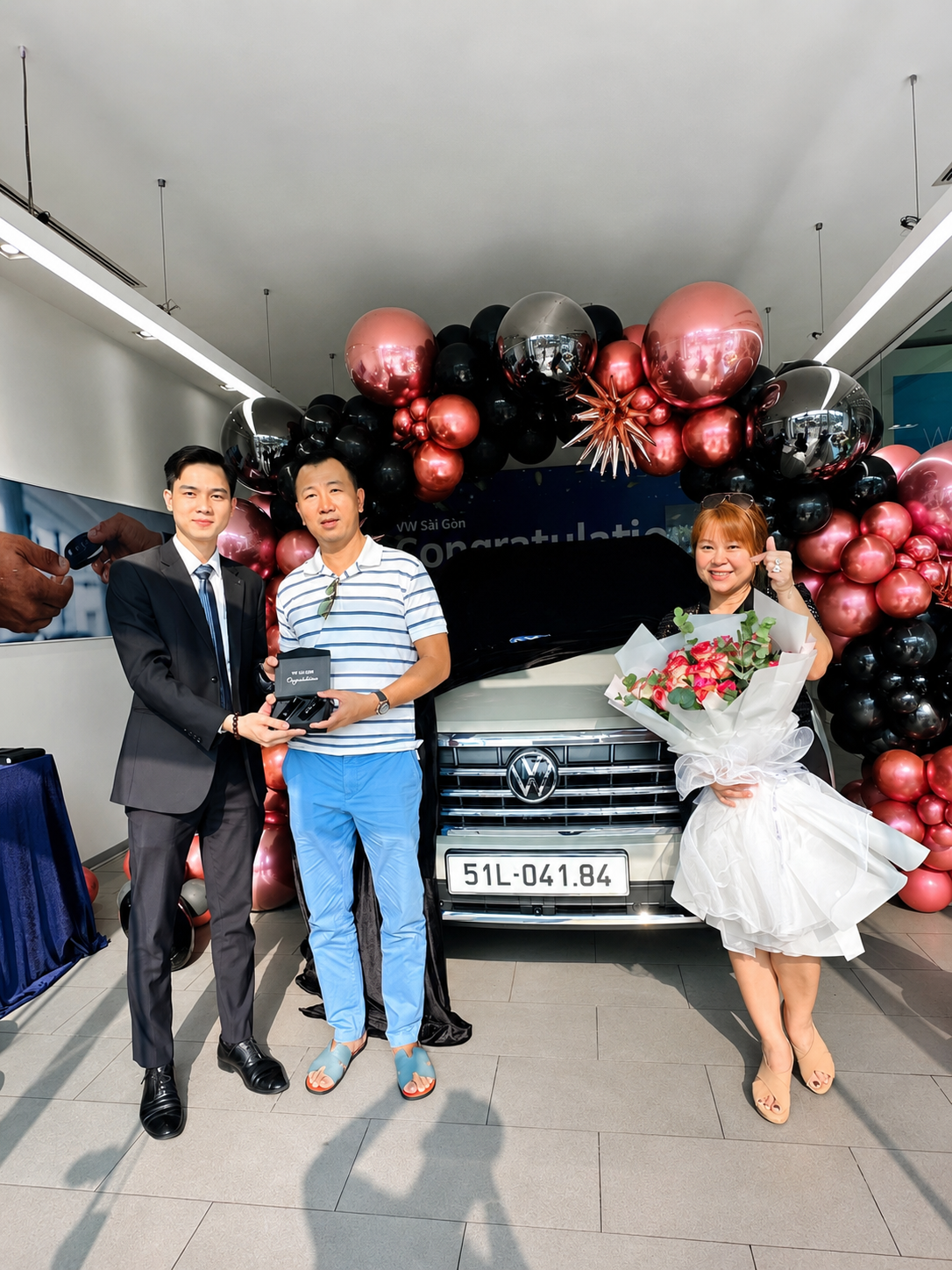 Lễ bàn giao Volkswagen Touareg Luxury 2026 màu Be chính hãng tại Volkswagen Central