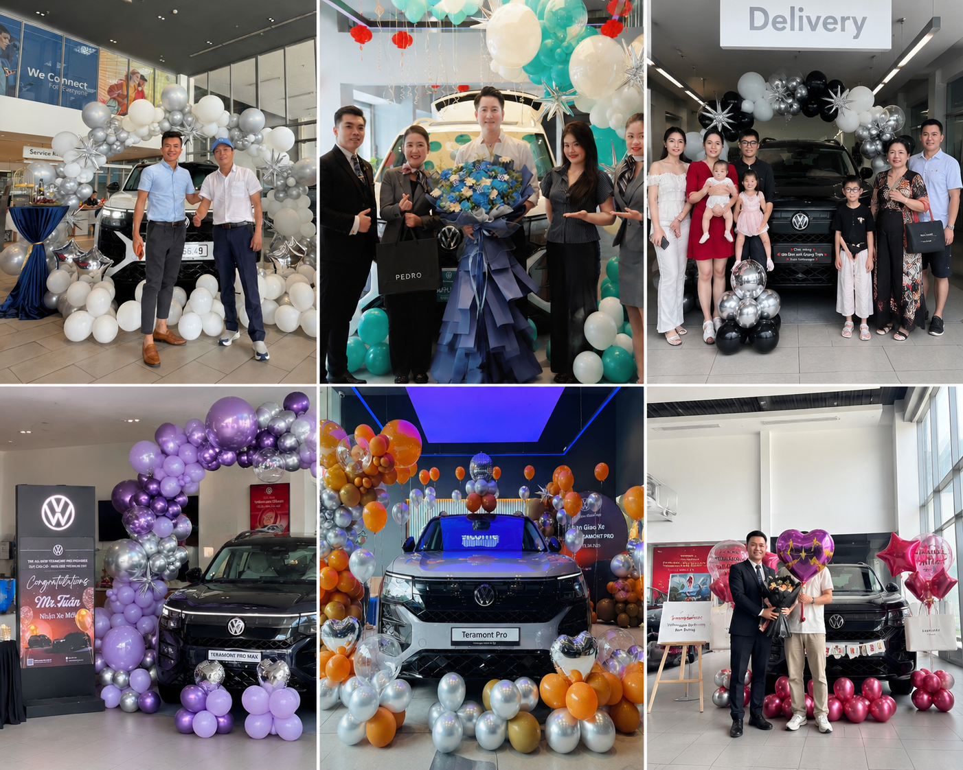Lễ bàn giao Volkswagen Teramont Pro 2026 cho khách hàng tại Volkswagen Central TP.HCM