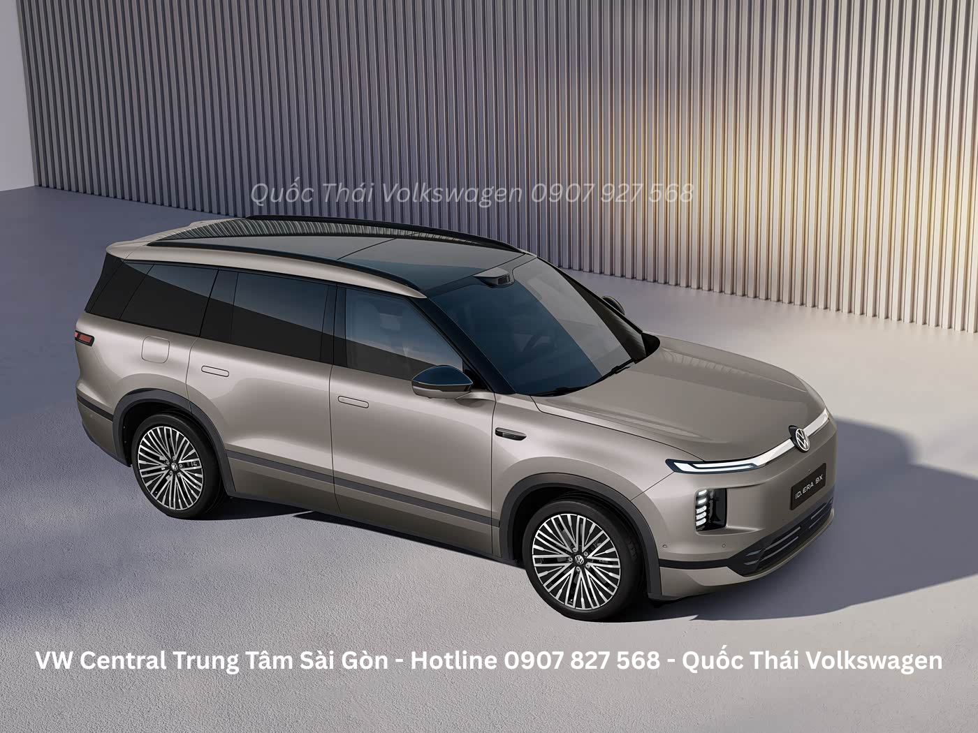 Volkswagen ID. Era 9X mẫu SUV cỡ lớn sử dụng công nghệ EREV