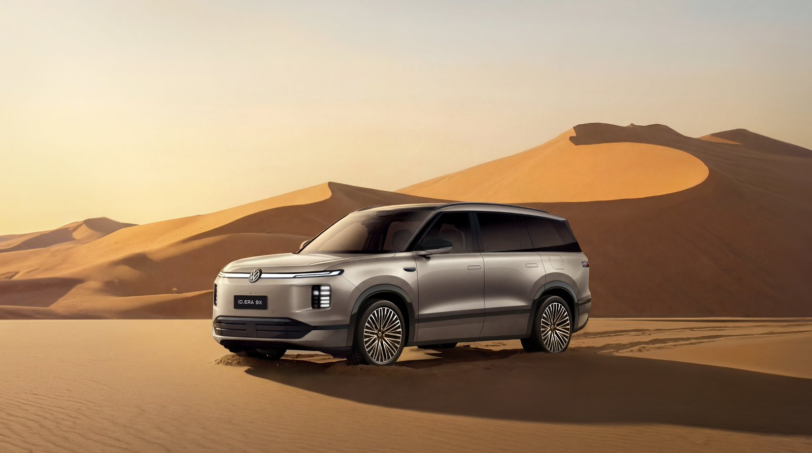 Volkswagen ID. Era 9X ngoại thất màu Vàng