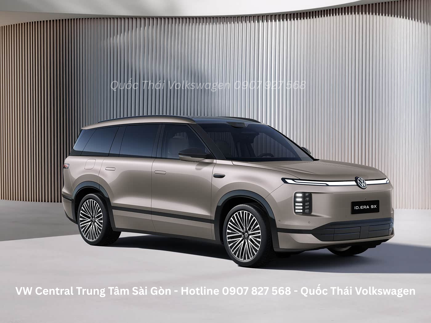 Volkswagen ID. Era 9X góc nhìn 3/4 phía trước